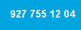 927 755 12 04 927 755 12 04